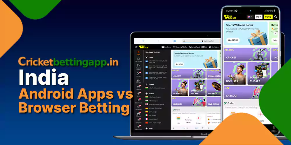 Mobile cricket betting apps
